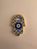 Magnetic blue eye hand