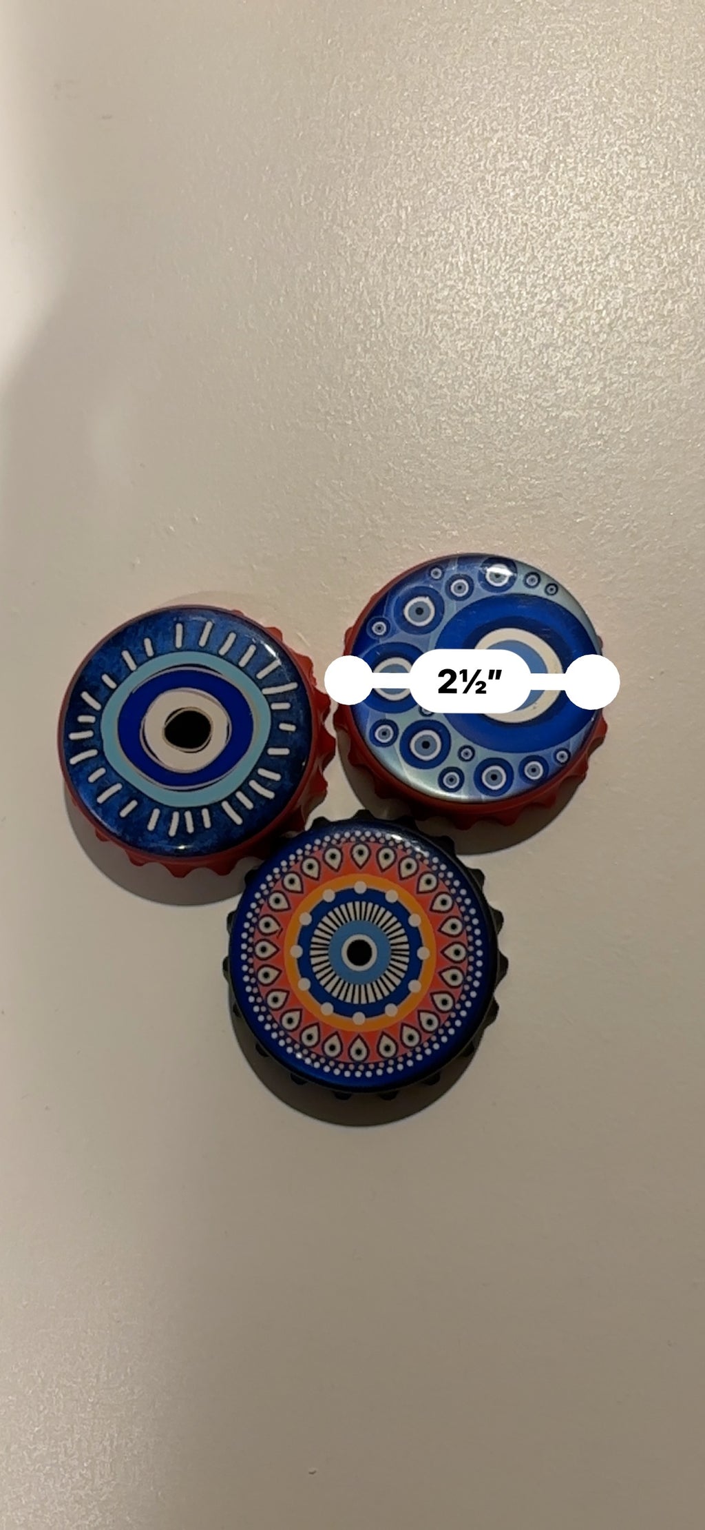 Evil Eye Magnetic Bottle Opener