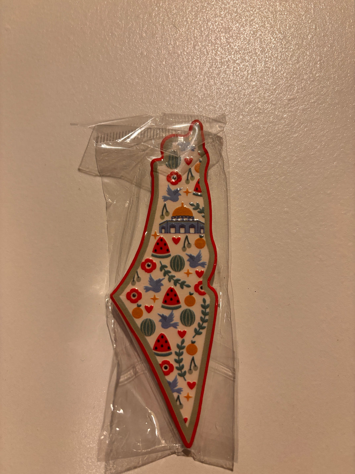 Palestine map Key Chain