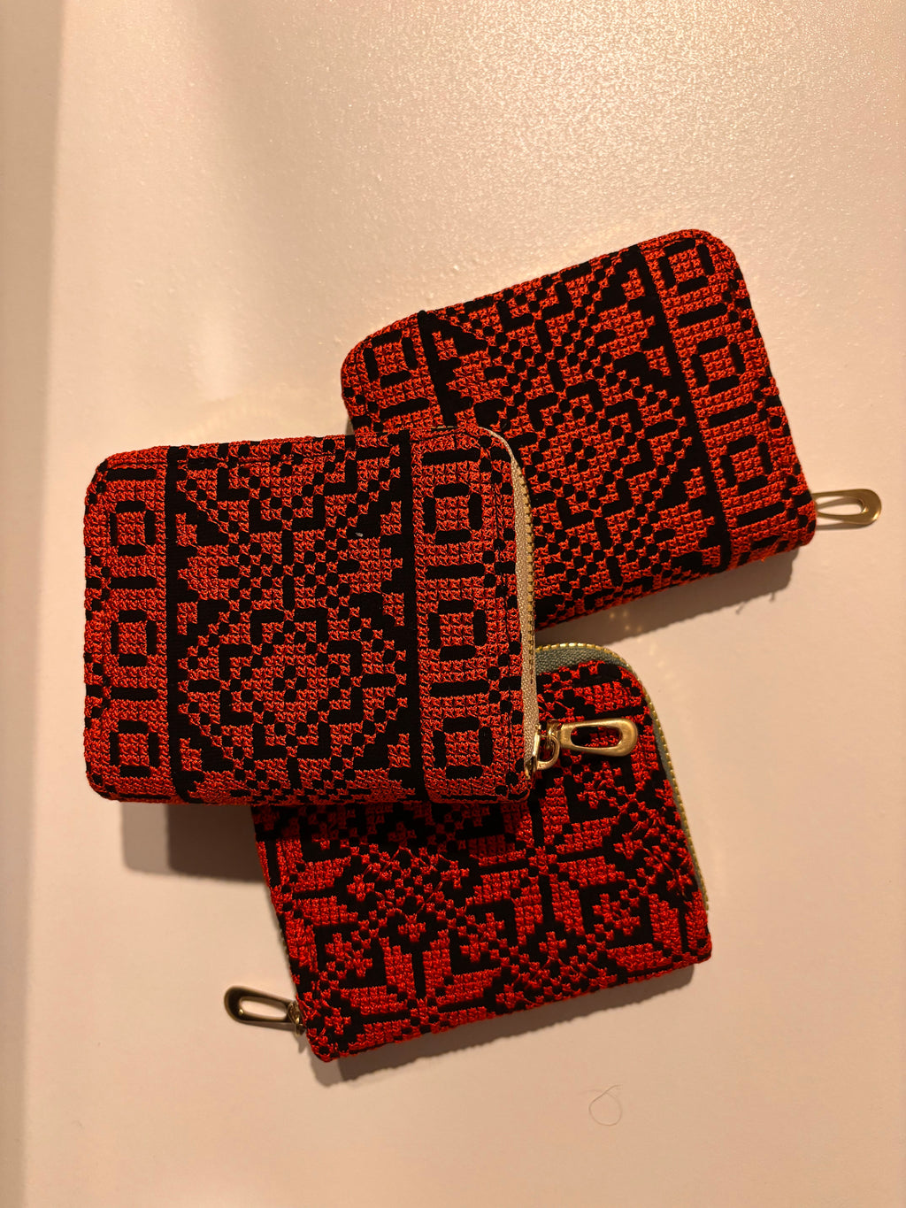 Traditional Palestinian Embroidered women wallet