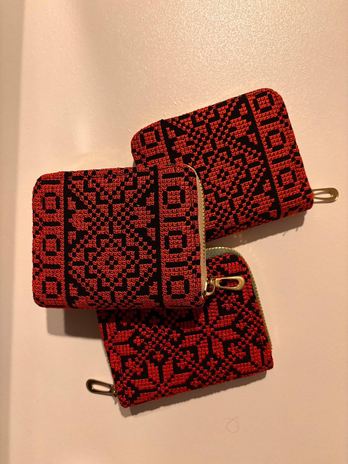 Traditional Palestinian Embroidered women wallet